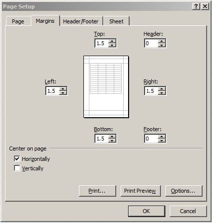Tip Setting Page Layout di Ms. Excel 3