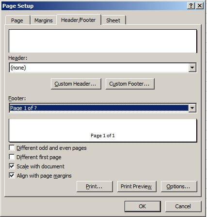 Tip Setting Page Layout di Ms. Excel 4
