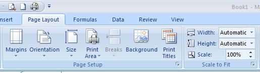 Tip Setting Page Layout di Ms. Excel