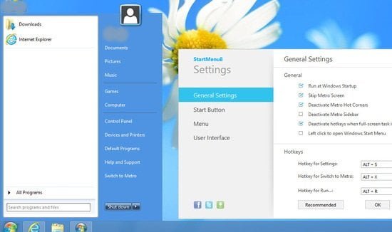 Iobit Start Menu 8 Program Start Menu untuk Windows 8
