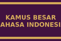 Download Software Kamus Besar Bahasa Indoneisa