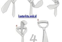 cara pakai dasi kerja