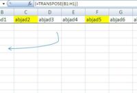 paste orientasi data eksel