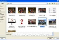 tambahkan background excel