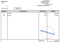 invoice, buat invoice