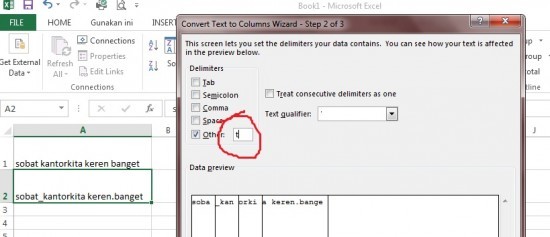 Memisahkan Kata Dalam Excel Tanpa Rumus Kantorkita Net