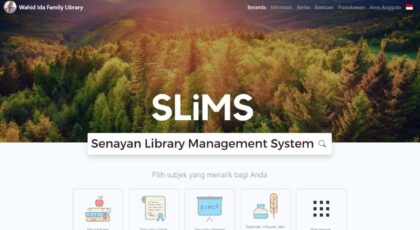 SLiMS Senayan Library Management System