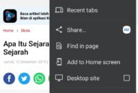 Cara Menyimpan Halaman Website Menjadi PDF di Android Menggunakan Chrome 1